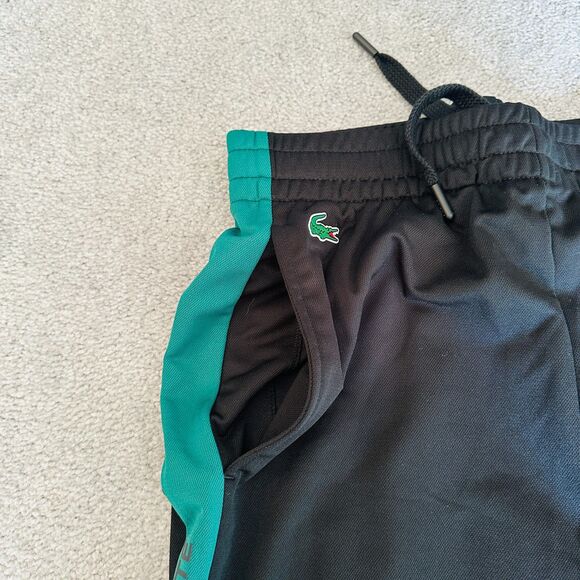 Lacoste Sport Men's Green and Black Tracksuit Set, Size L - Picture 10 of 12